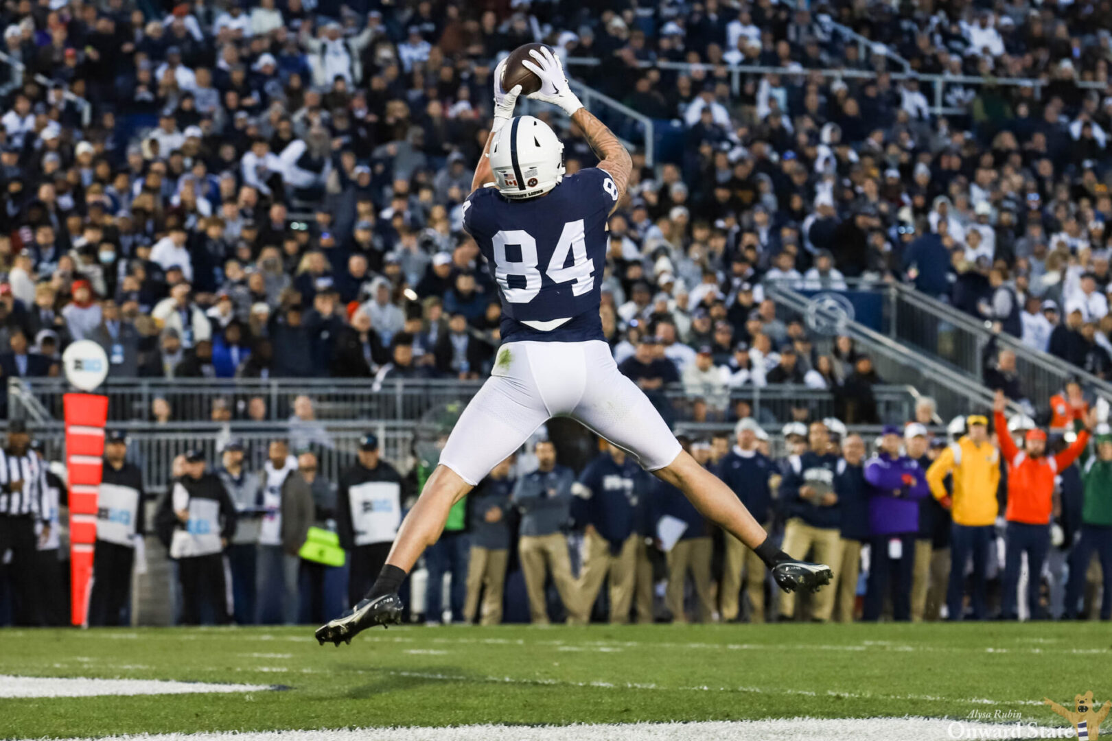 State College - theo johnson td 1 vs michigan state credit alysa rubin