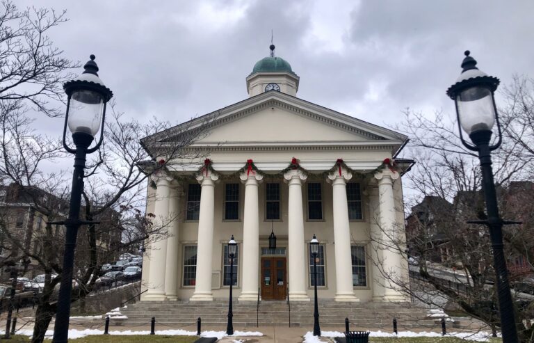 Courthouse Retaining Walls in Need of Major Repairs