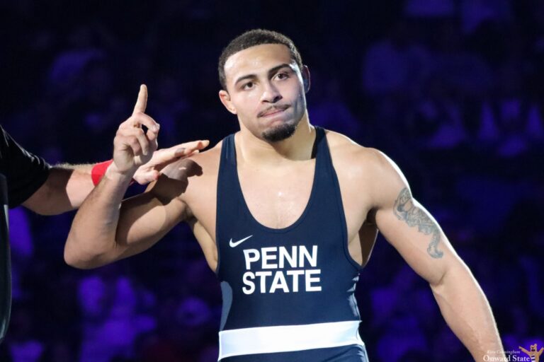 No. 1 Penn State Wrestling Cruises Past Rutgers 33-8