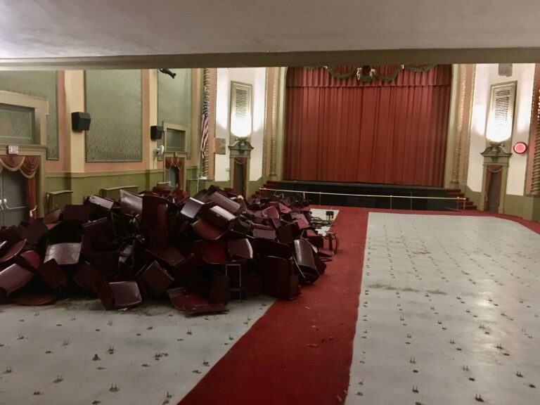 Rowland Theatre Prepares for New Seats