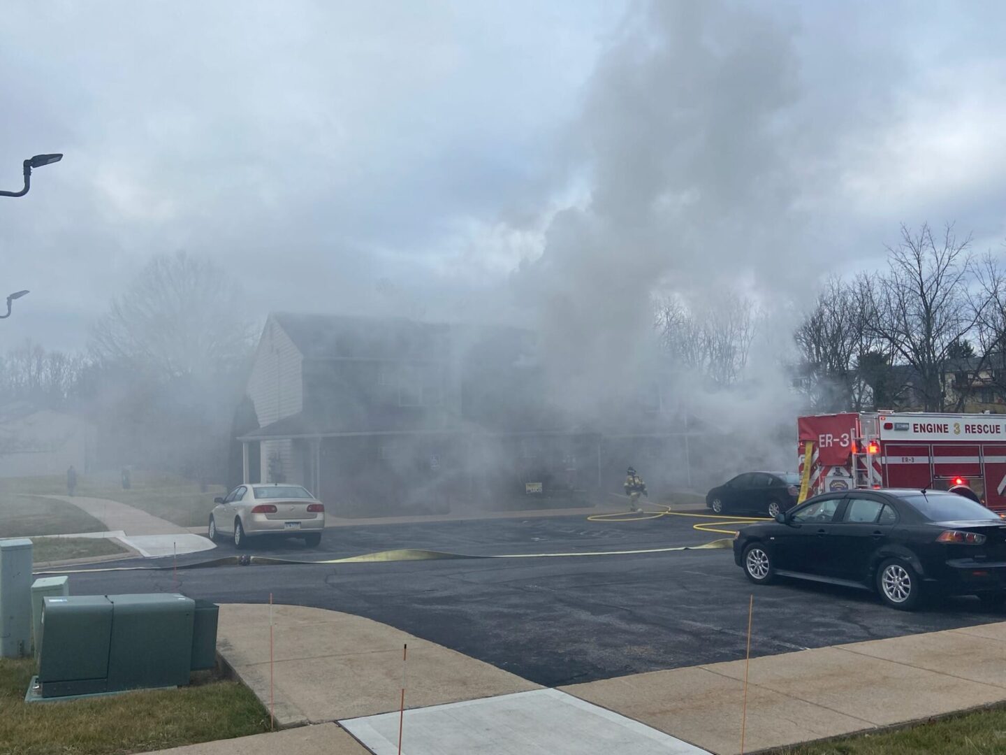 State College - centre estates fire