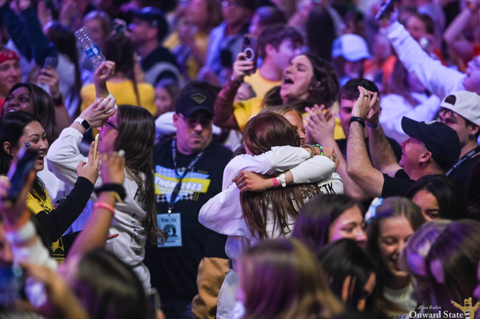 ‘You Are Our Heroes This Weekend.’ THON 2023 Underway at Bryce Jordan Center