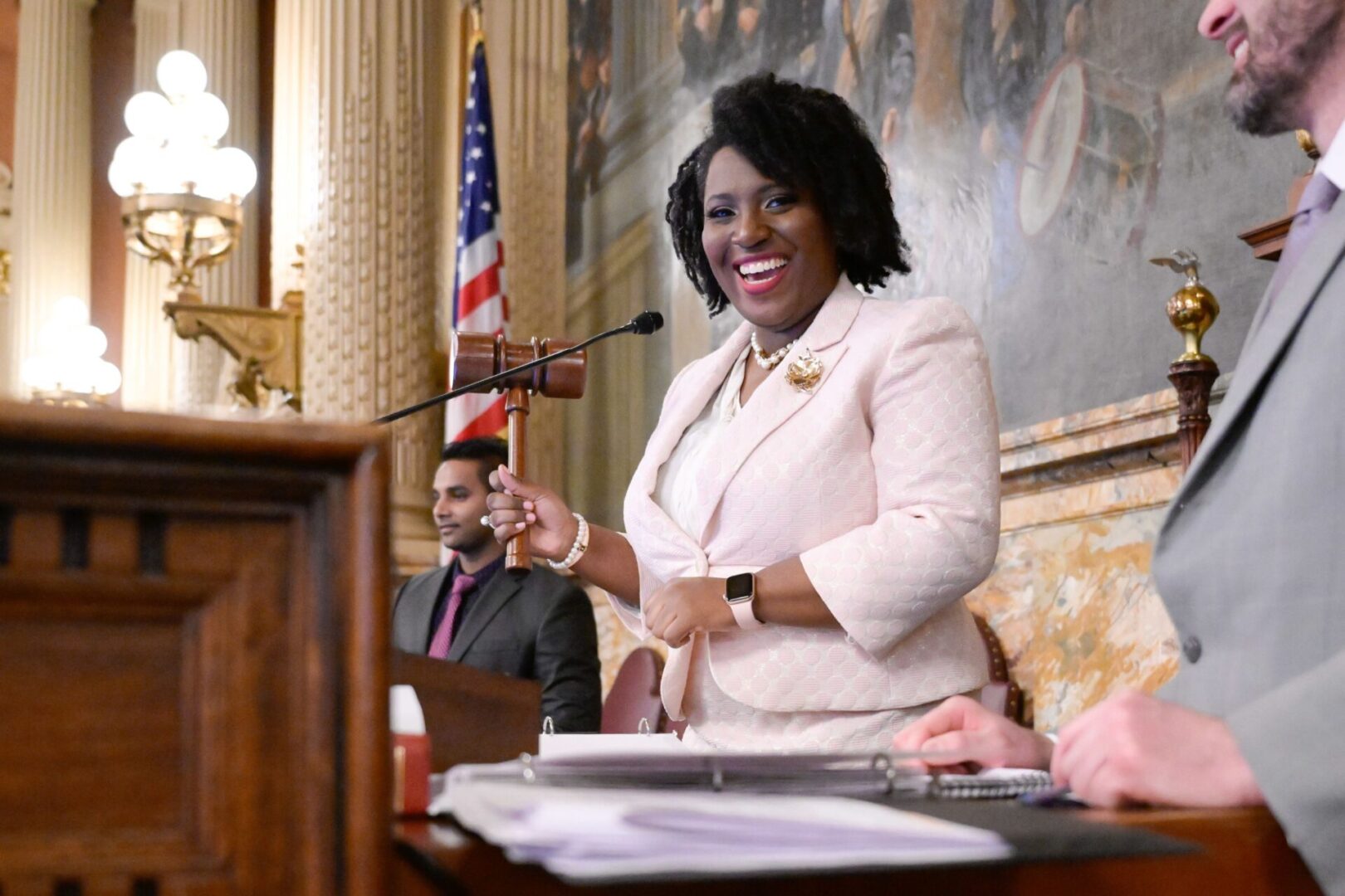 State College - joanna mcclinton credit pa house democratic caucus