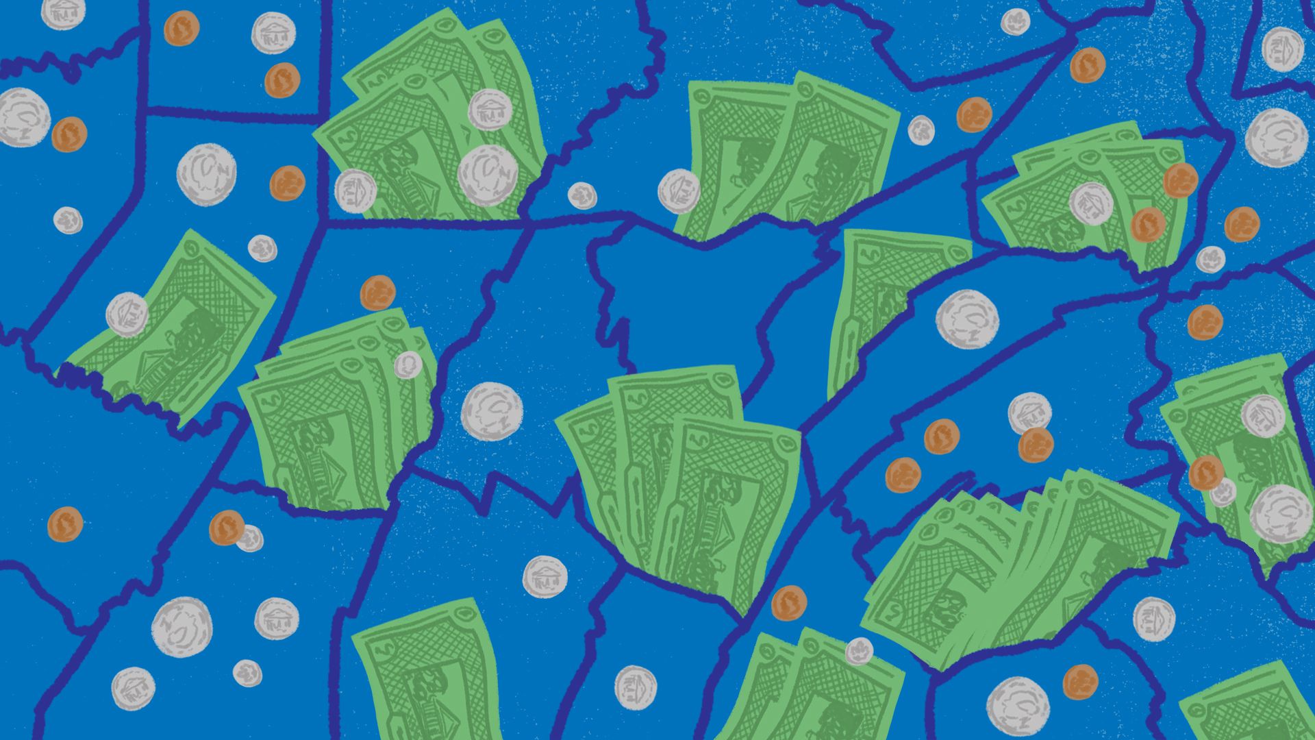 State College - spotlight money graphic credit daniel fishel