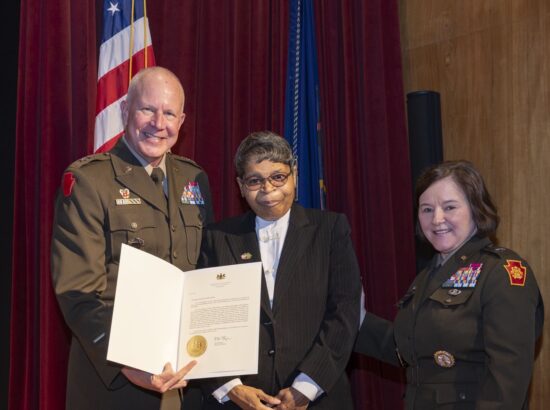 Patton Township Supervisor Pamela Robb Honored for Military Service by Pa. Commission for Women