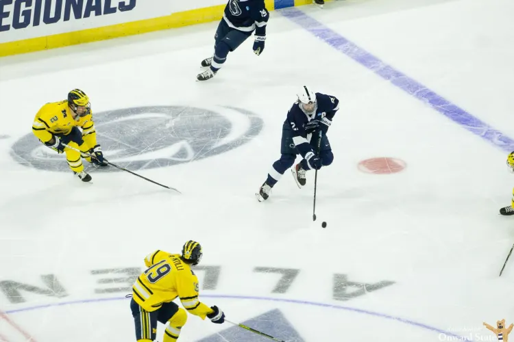 Penn State Men’s Hockey: Nittany Lions Fall 2-1 in Overtime to Michigan in Second Round of NCAA Tournament