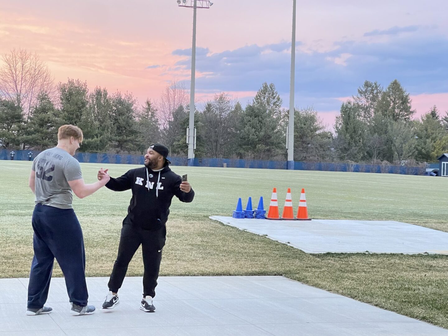 State College - Jordan van den Berg kenny sanders credit mike poorman