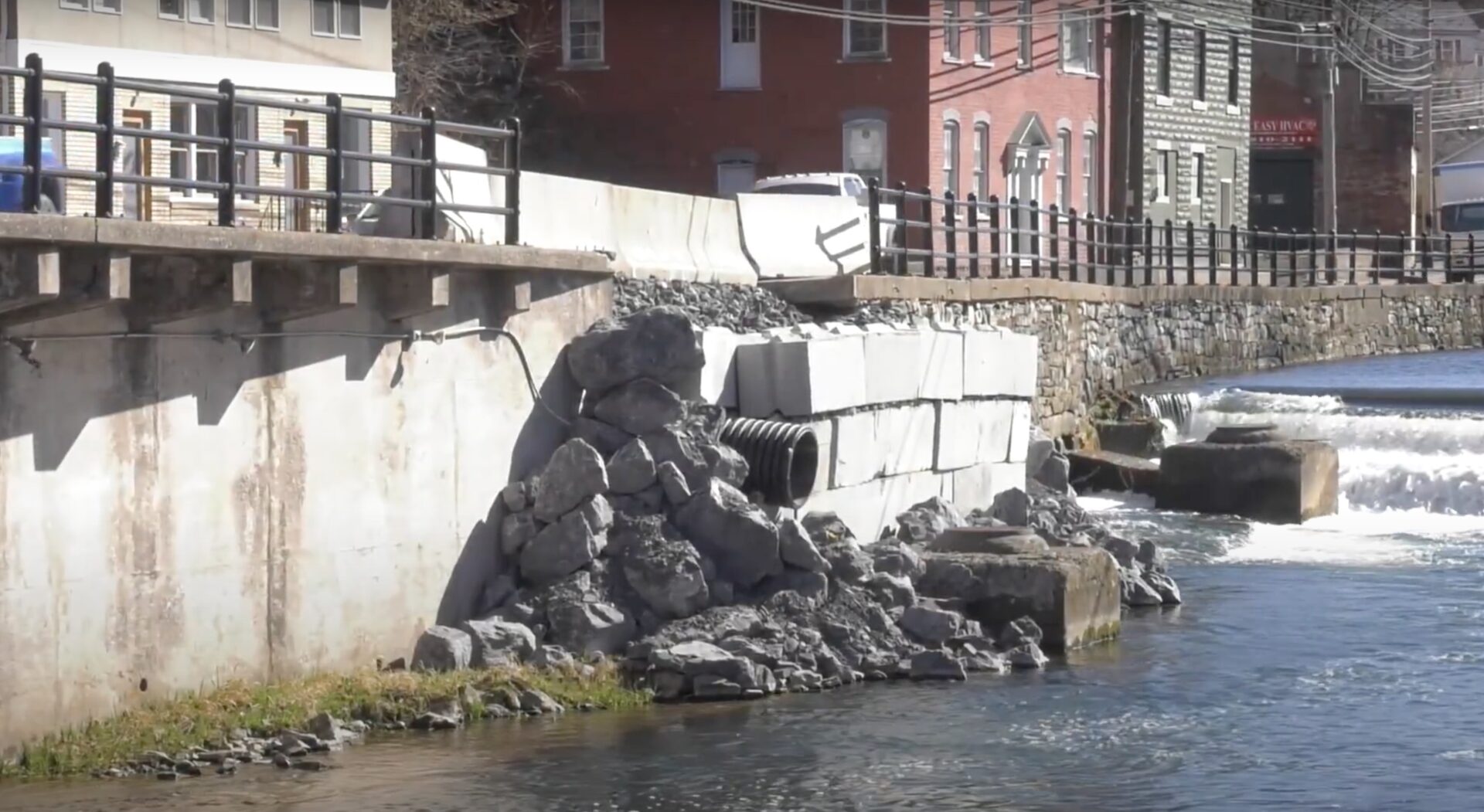 State College - bellefonte wall temp repair