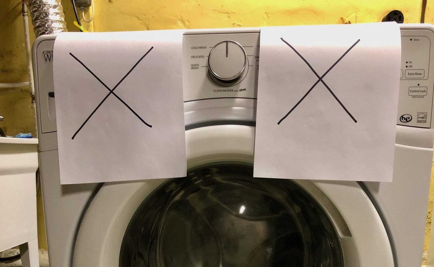State College - washer rip