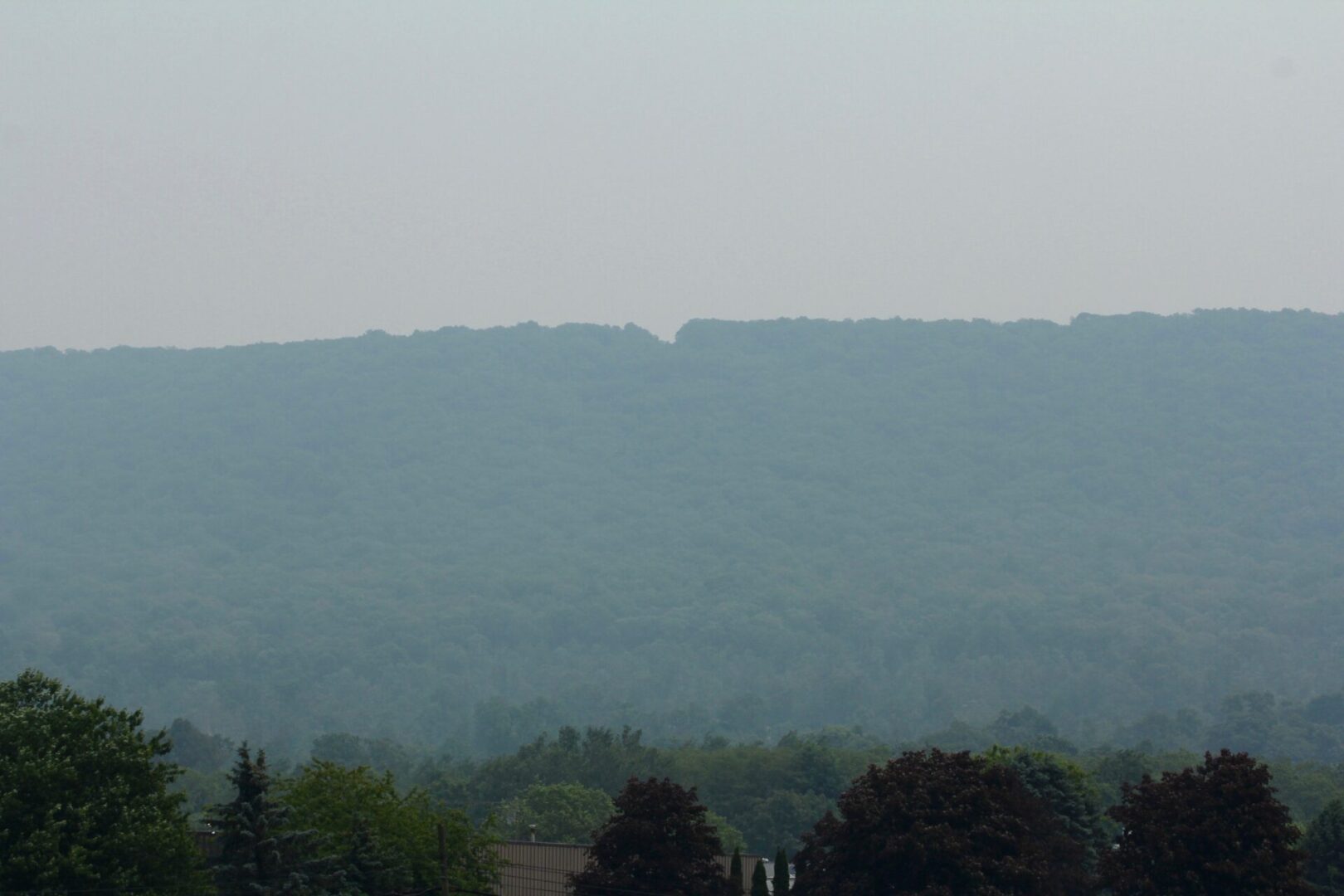 State College - Smoky sky 6-7-23