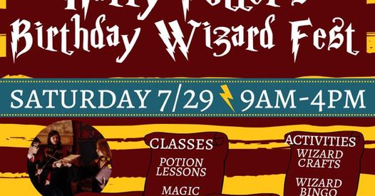 Harry Potter's Birthday Wizard Fest in State College, PA | Event Calendar |  StateCollege.com