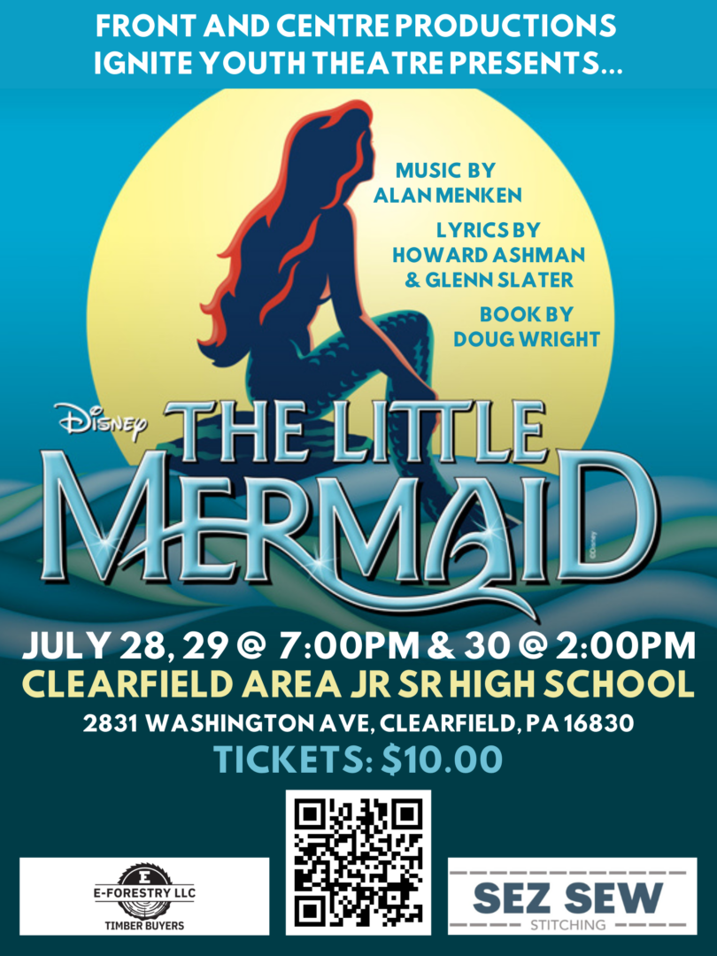 IGNITE Youth Theatre's The Little Mermaid in State College, PA | Event  Calendar | StateCollege.com