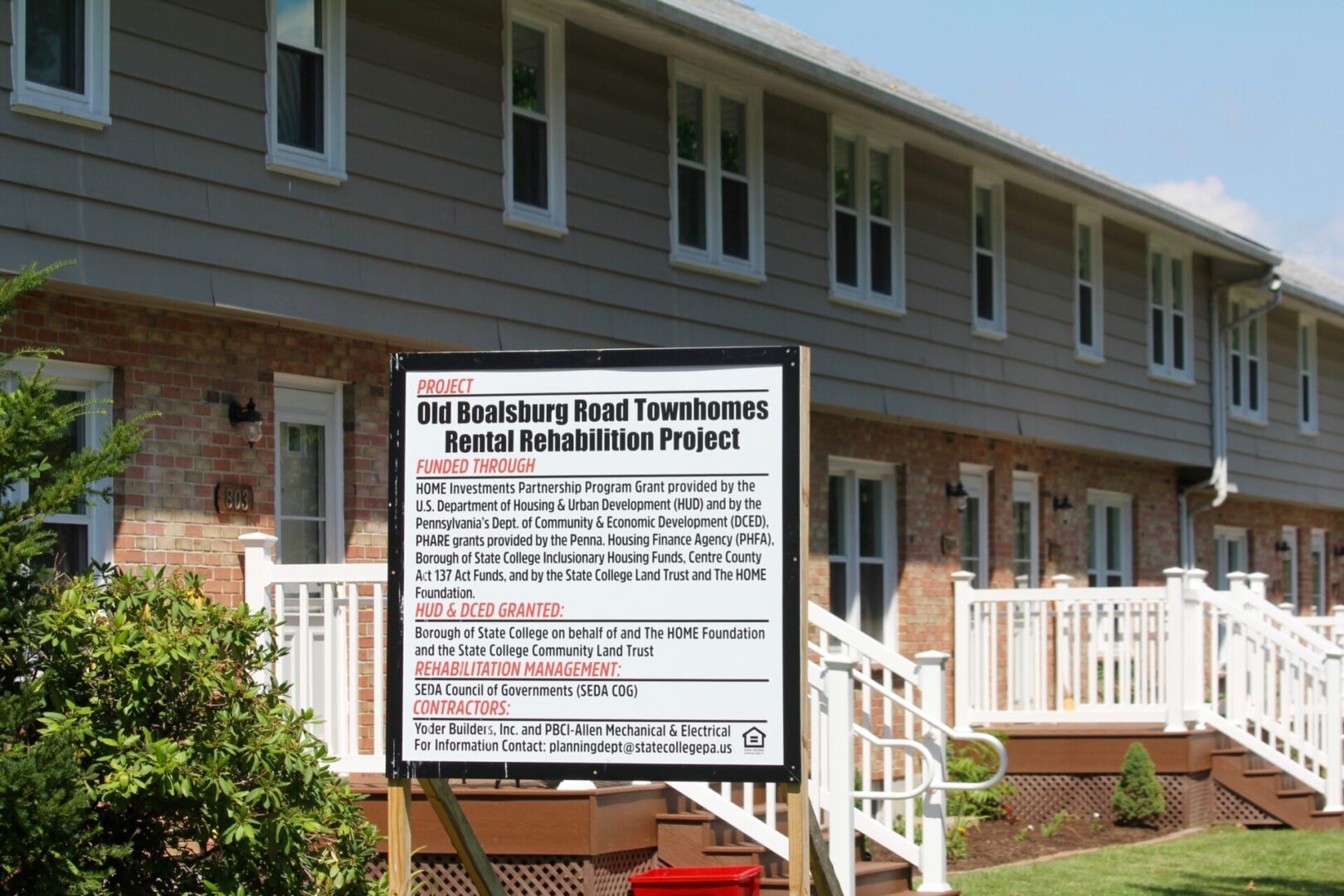 State College - old boalsburg road townhomes