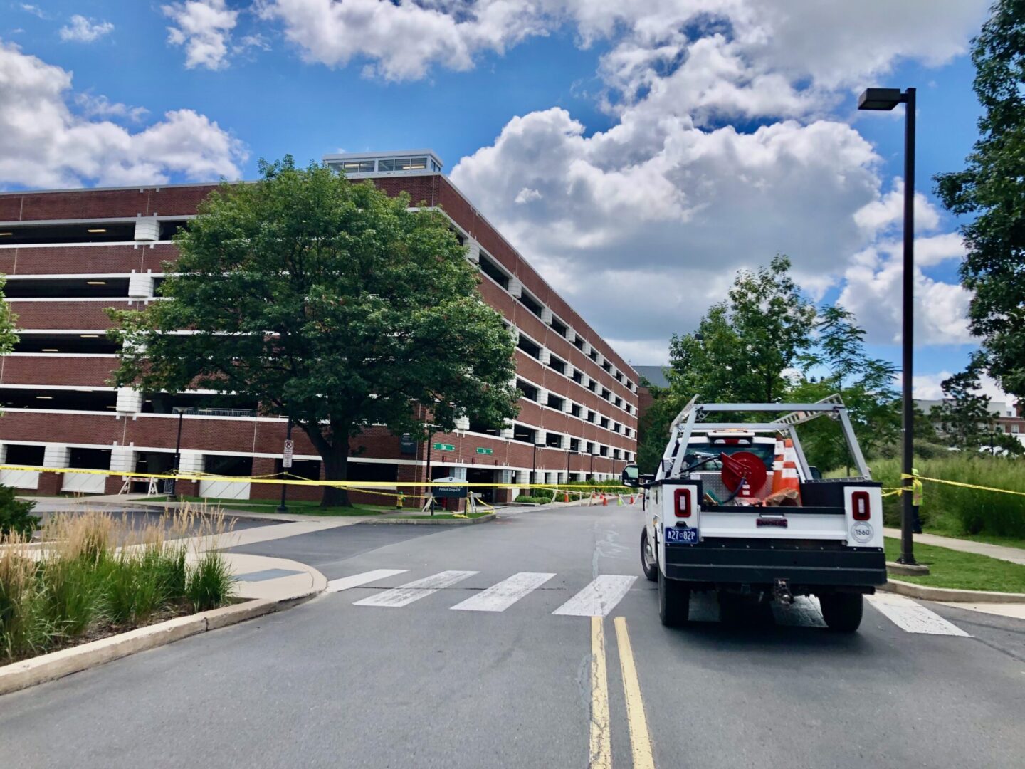 State College - Eisenhower Deck closed