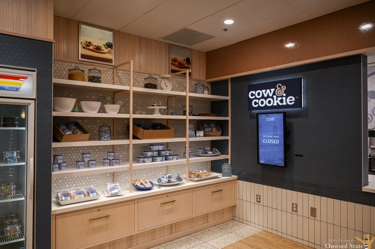 State College - cow and cookie