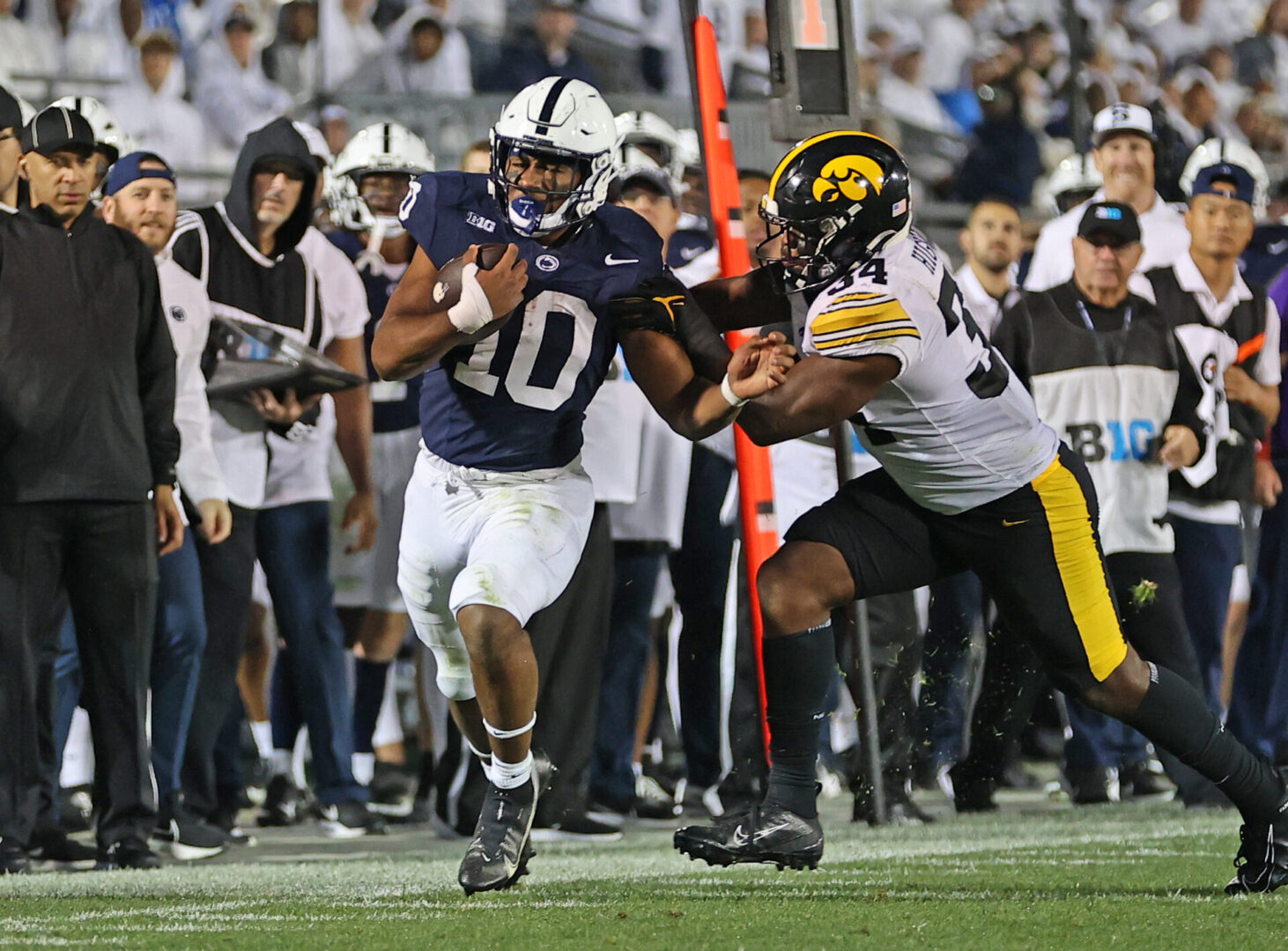 State College - BURDICK - Singleton run vs Iowa second half