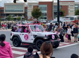 Parade Celebrates State High Homecoming