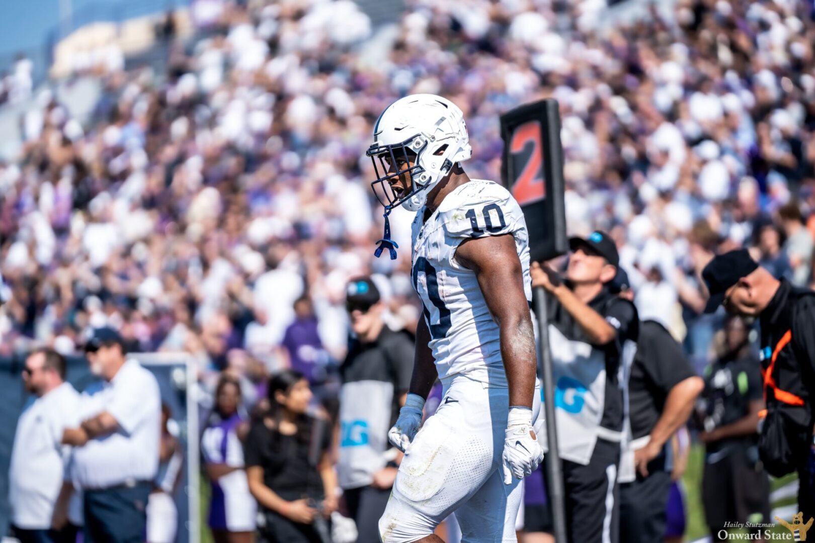 State College - northwestern 23 singleton td second half hailey stutzman