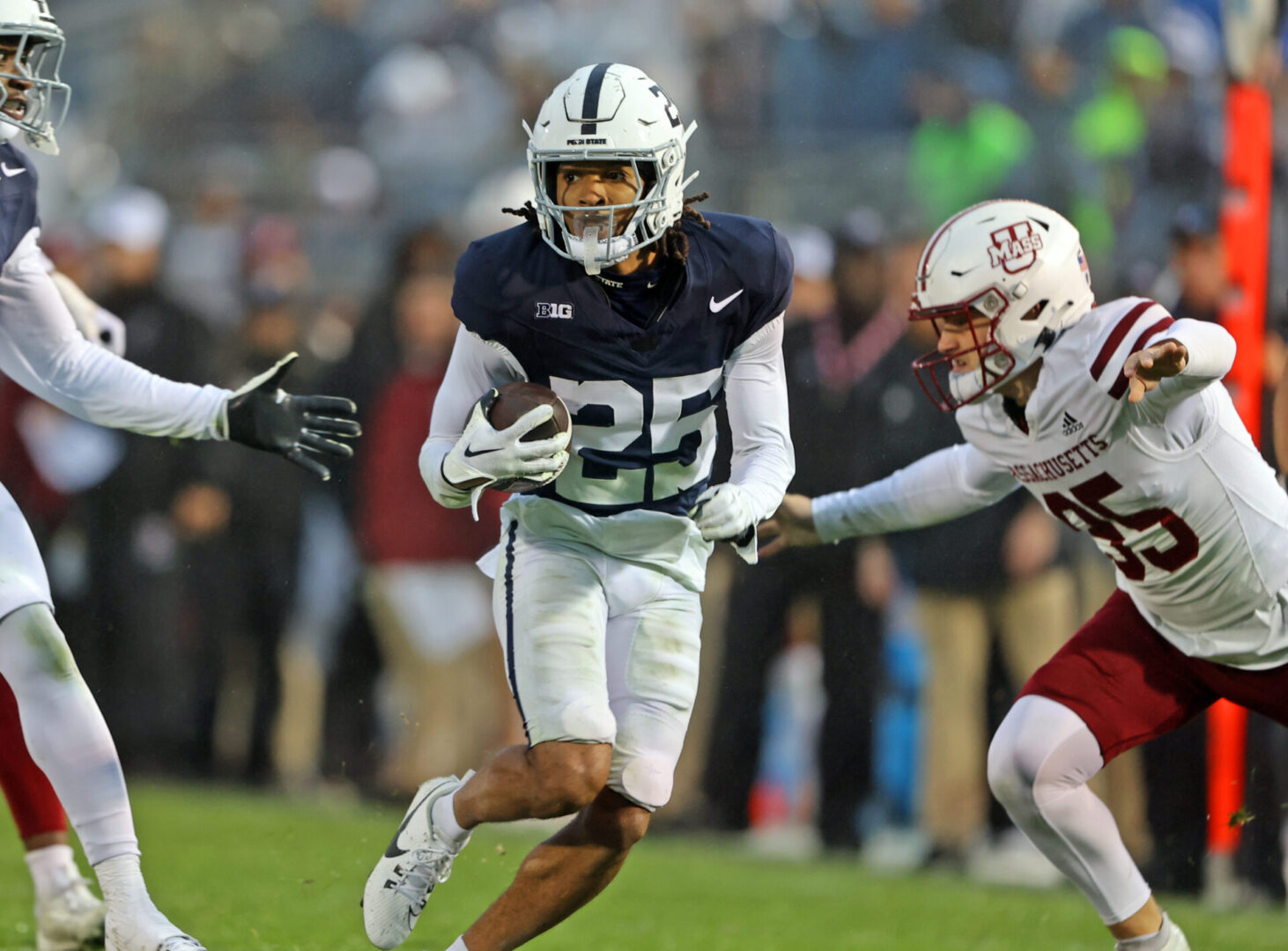 State College - Burdick UMass 2nd half Hardy punt return TD 2