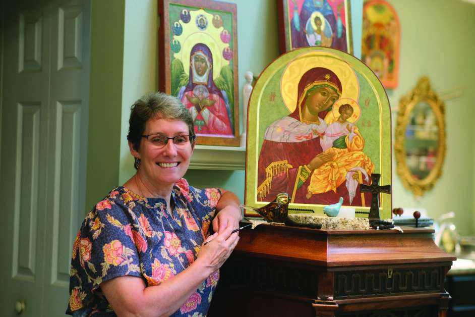 A Window to the Divine Iconographer Mary Kay Laplante State College, PA