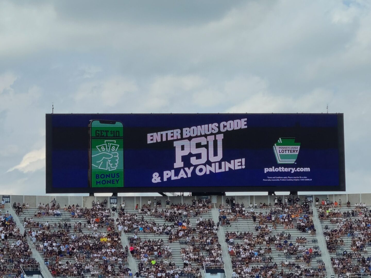 Letter: Penn State Should End Partnership with PA Lottery