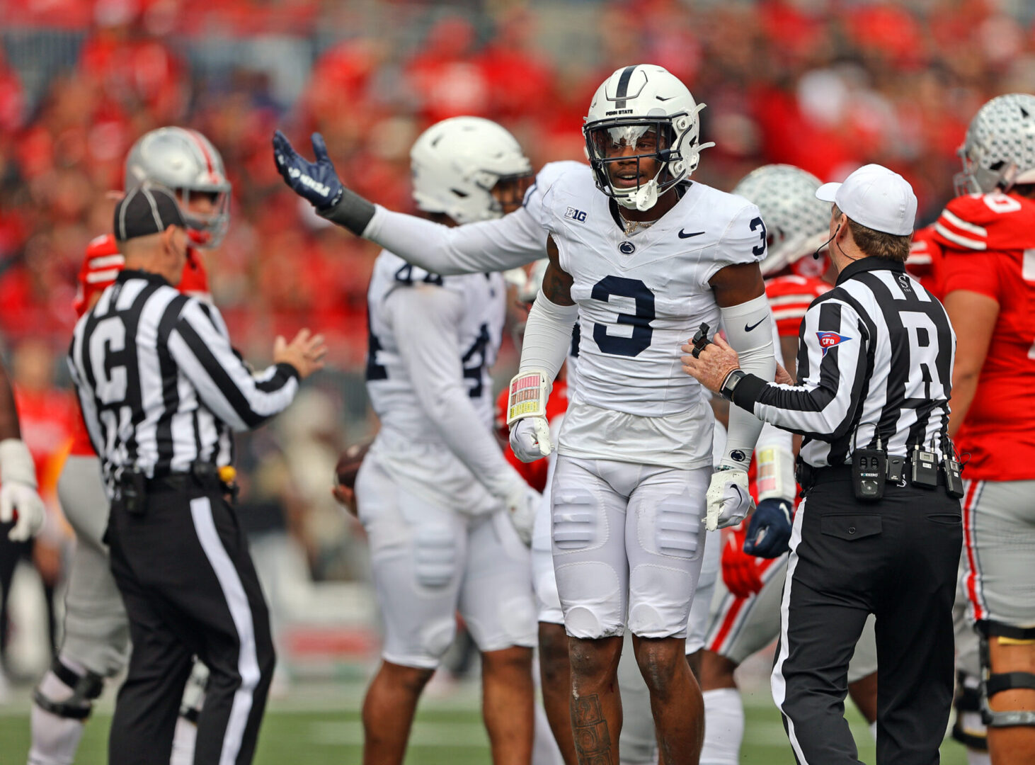 State College - burdick ohio state 1st half johnny dixon