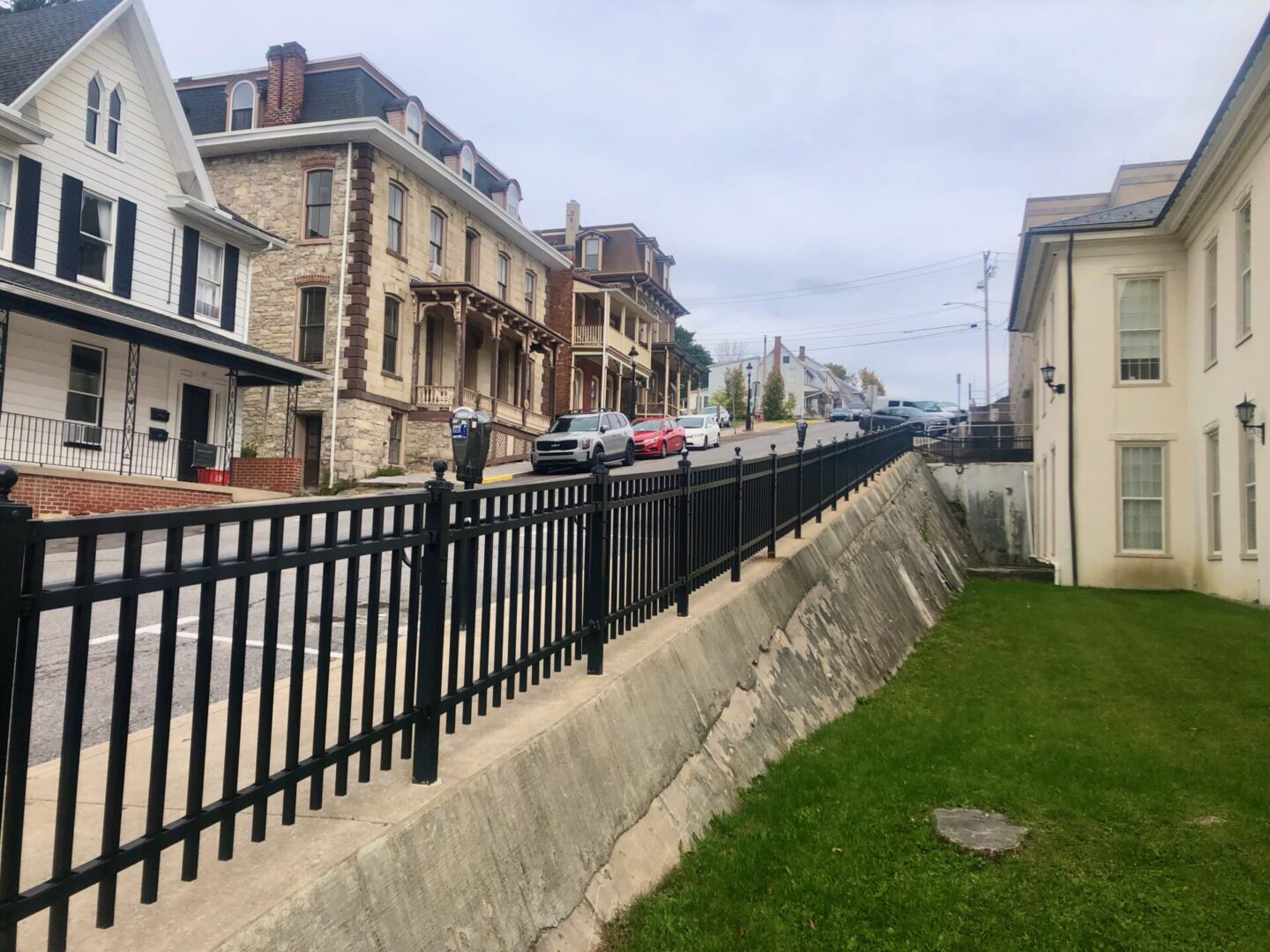 State College - courthouse wall