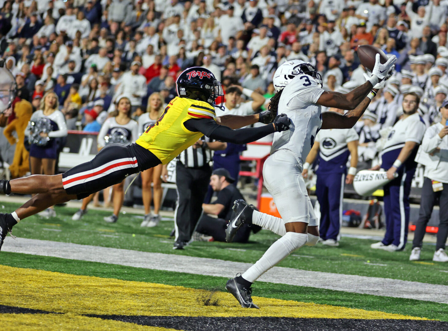 State College - Burdick maryland 2nd half cephas td catch