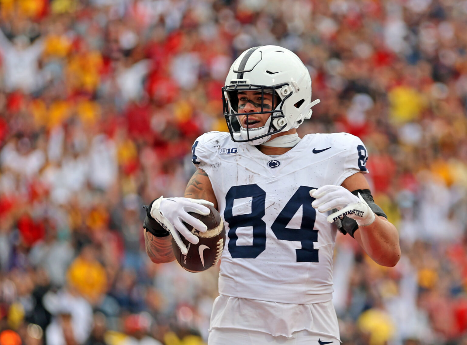 Penn State Football Theo Johnson Declares for NFL Draft, Will Play in