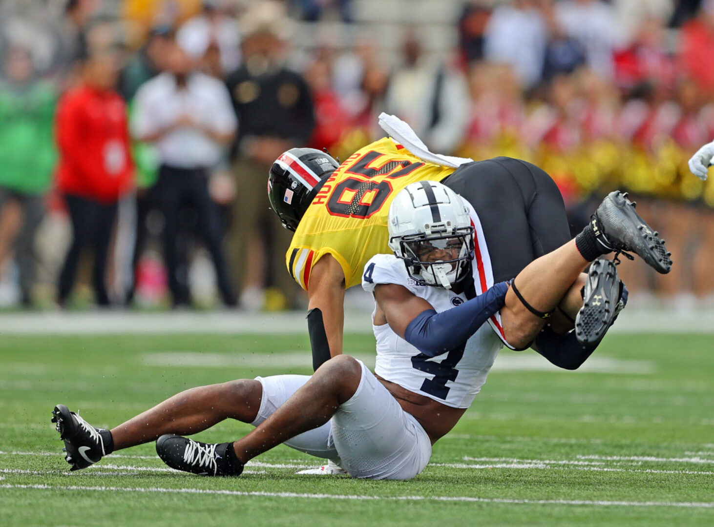 State College - burdick maryland 1st half kalen king tackle