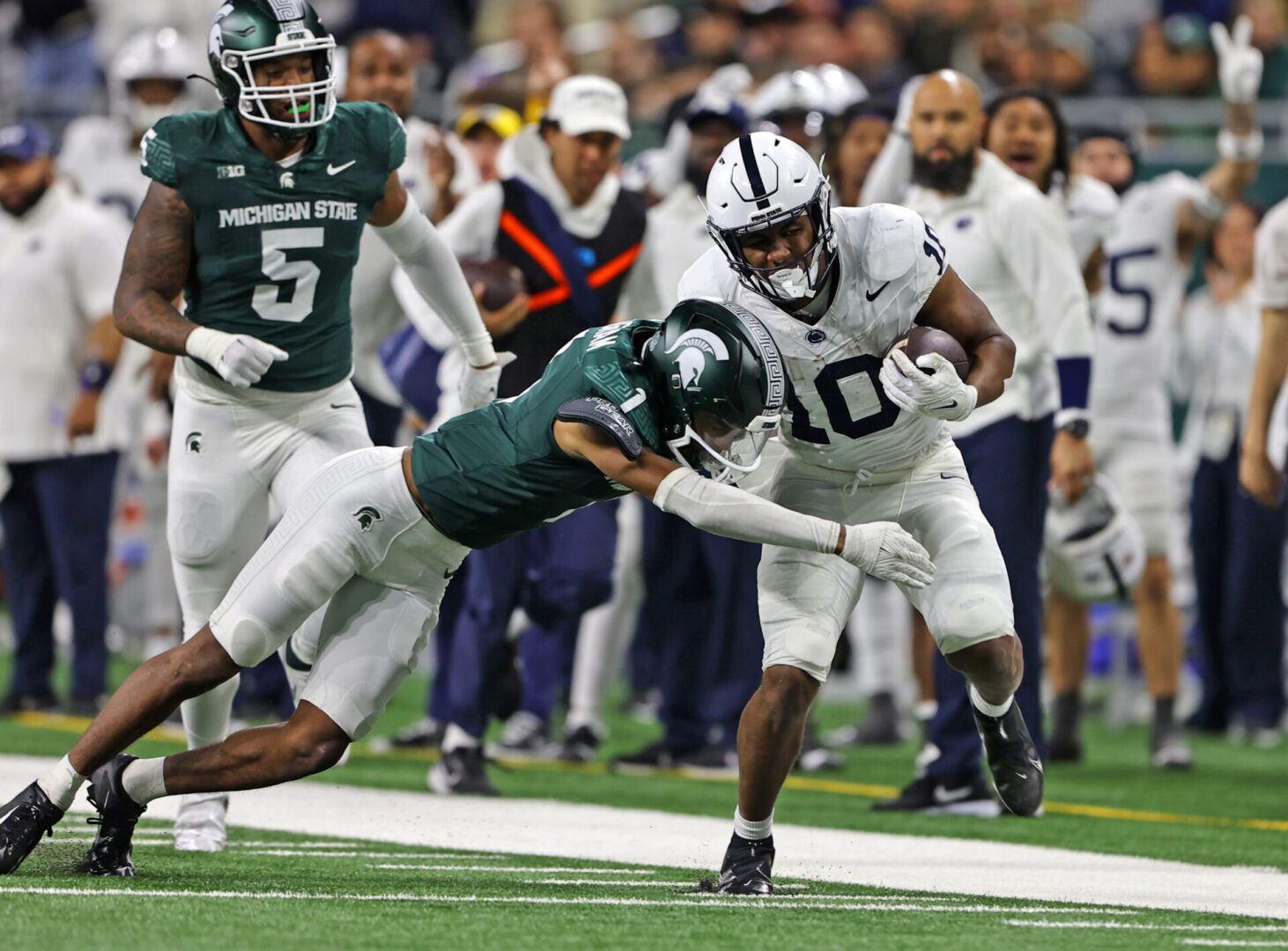 State College - burdick msu 1st half singleton