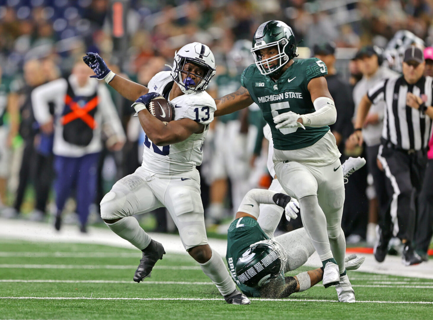 State College - burdick msu 2nd half kaytron allen run