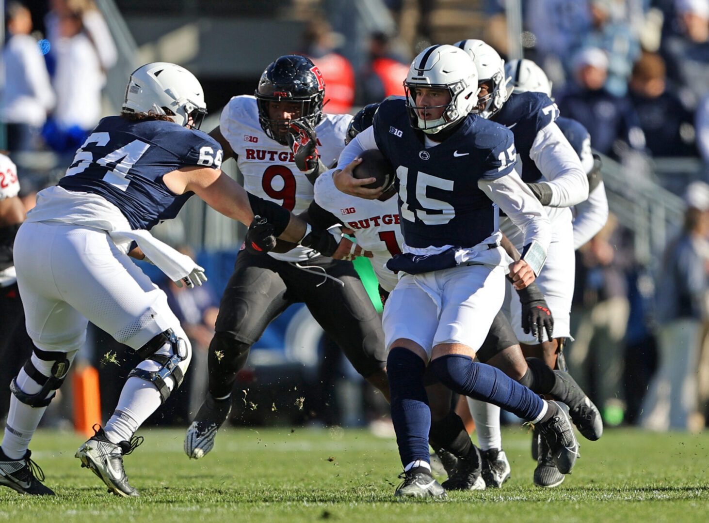 State College - burdick rutgers 2nd half allar run