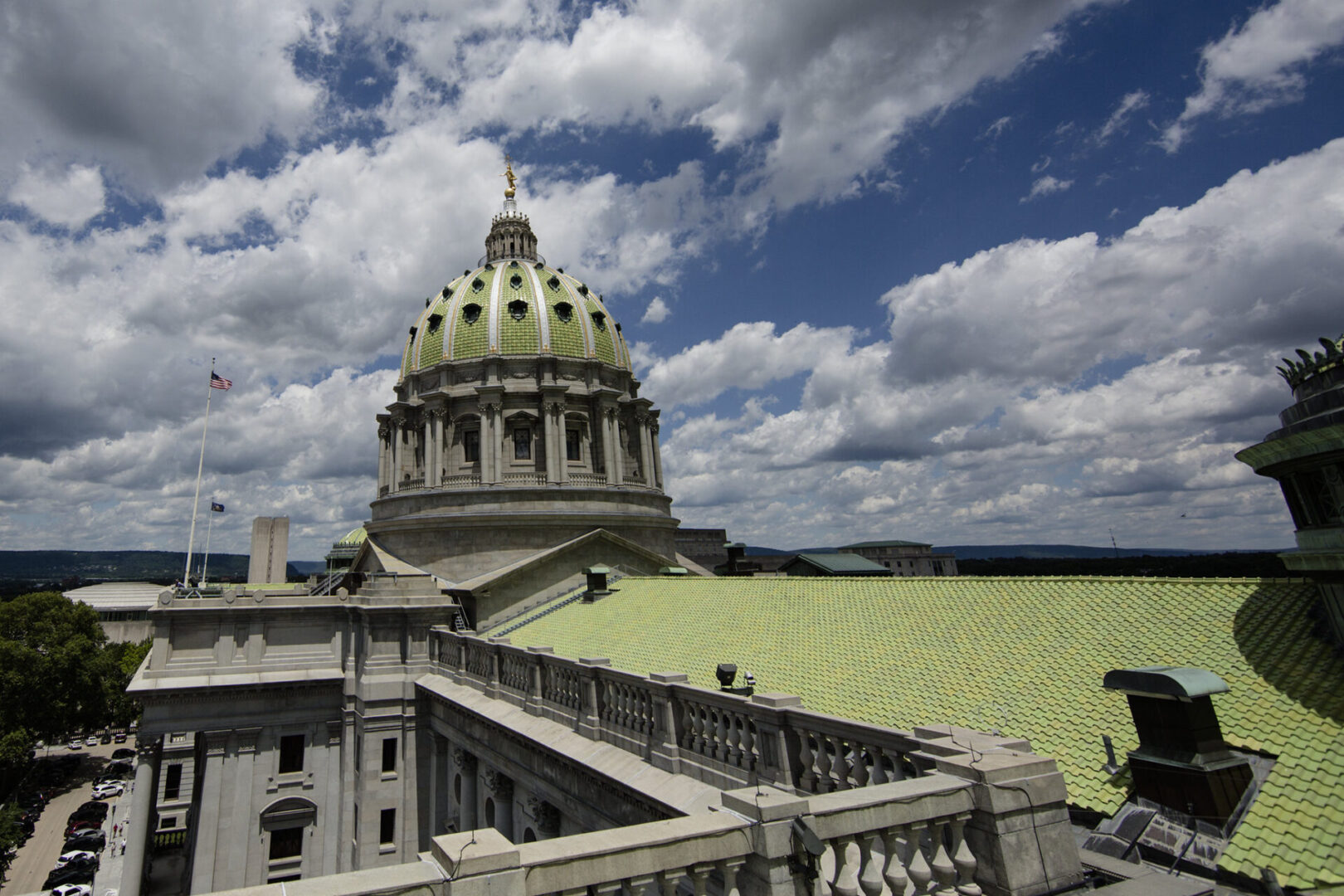 State College - pa capitol roof dome