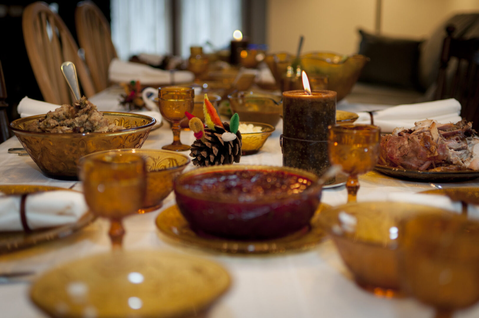 State College - thanksgiving table