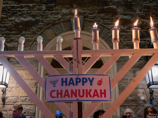 State College, Penn State Celebrate Hanukkah with Menorah Lighting