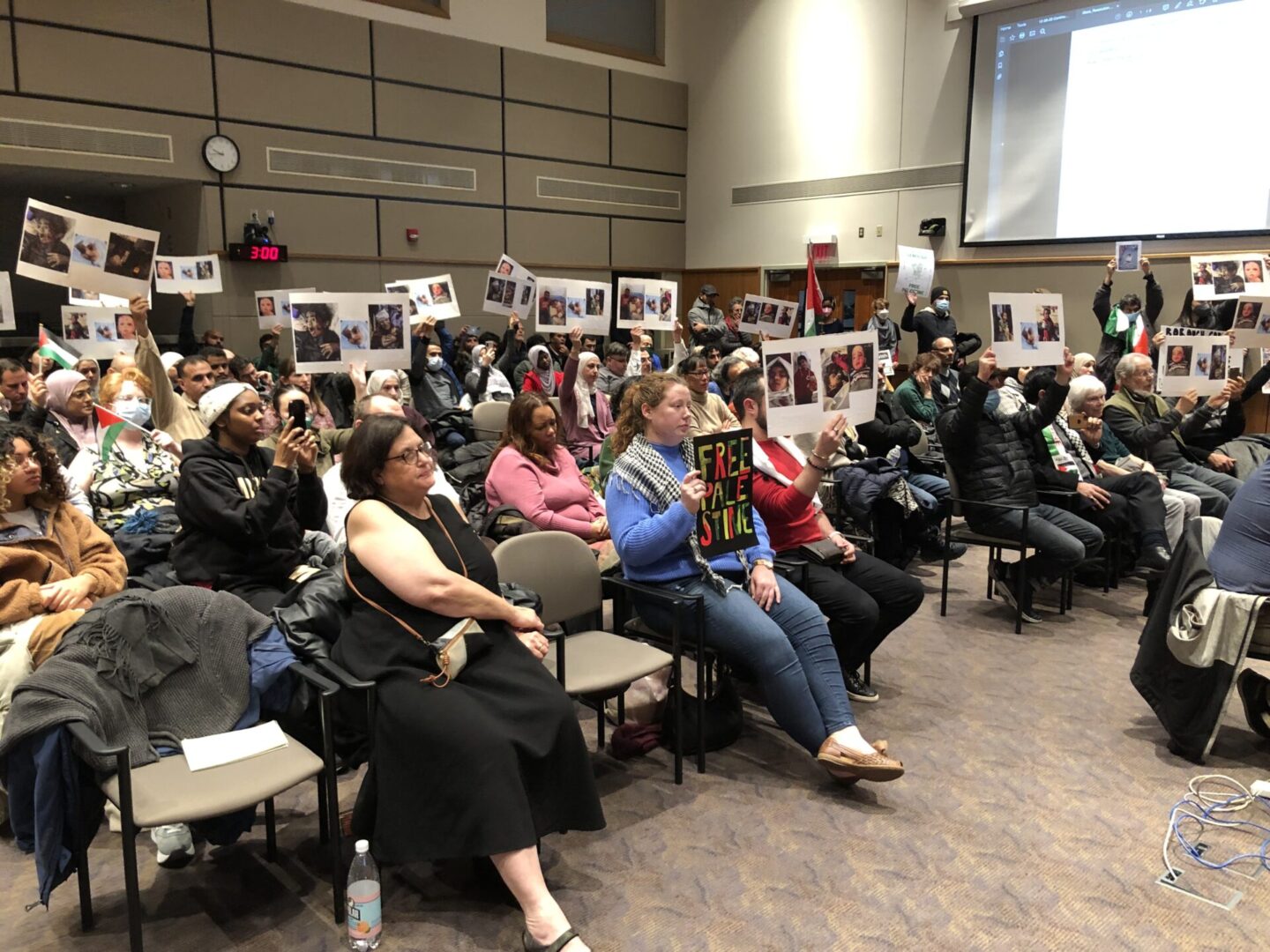 State College - gaza resolution meeting