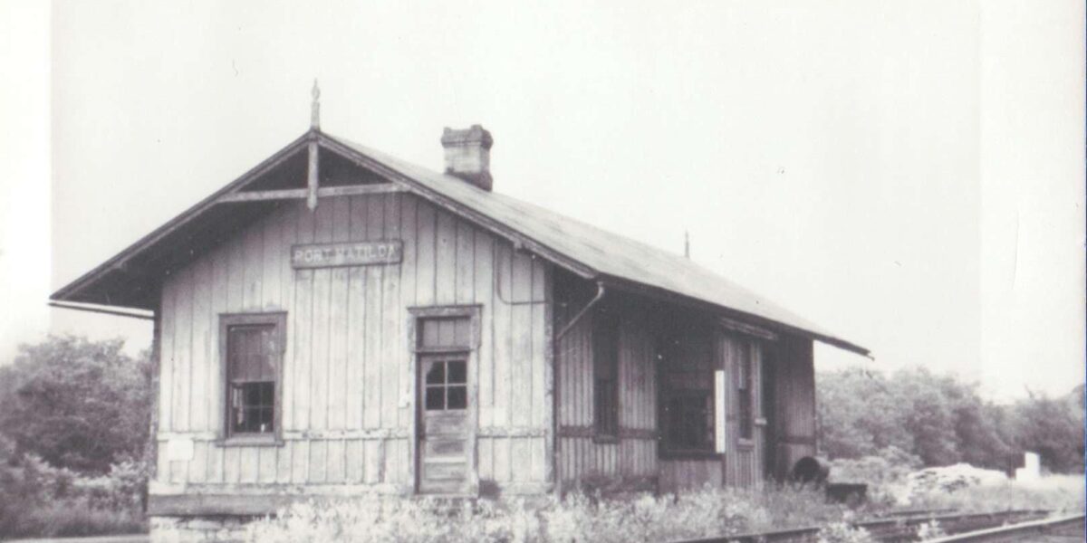 State College - Port Matilda train station - credit Vonnie Henninger