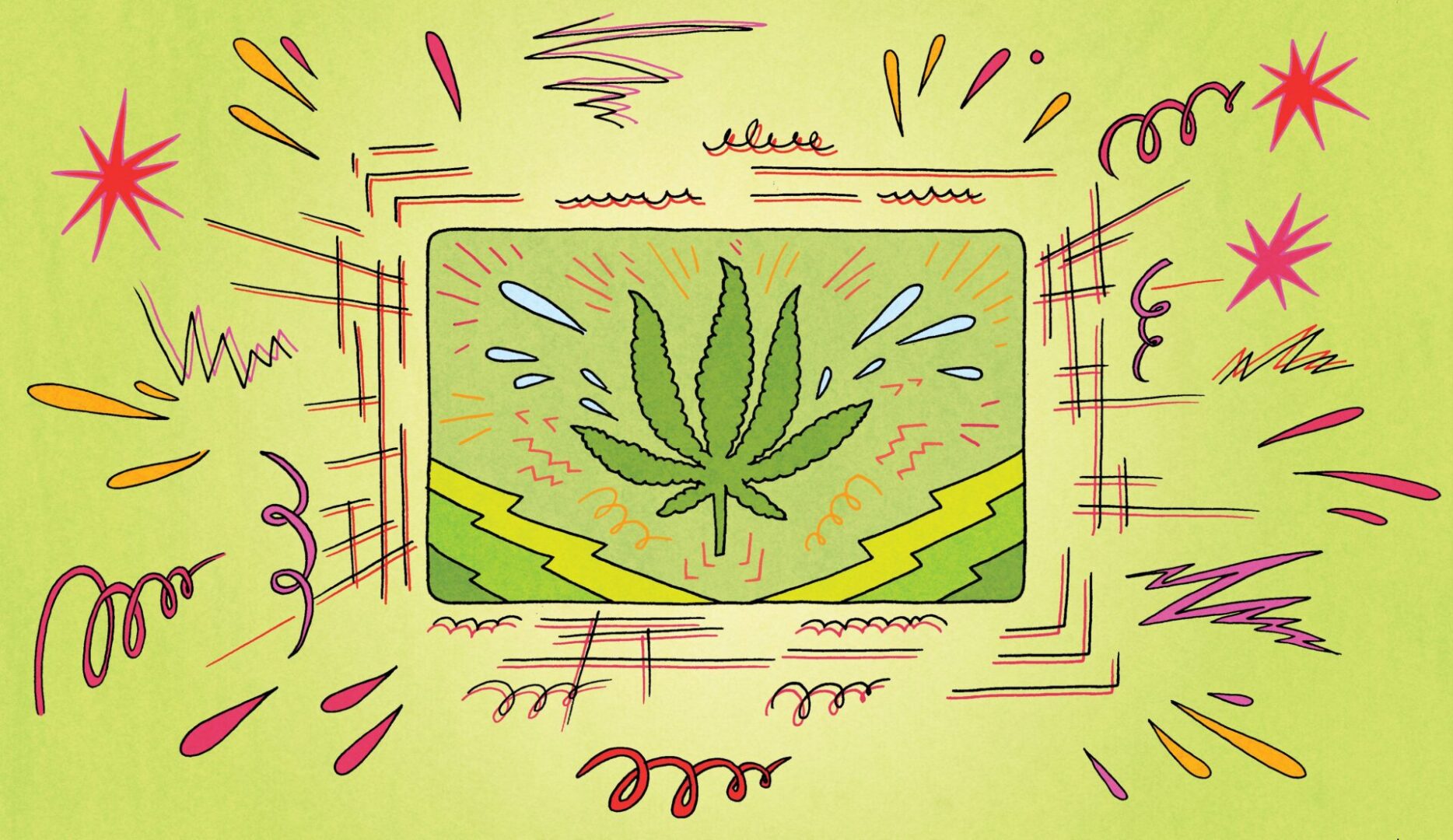 State College - marijuana leaf - leise hook
