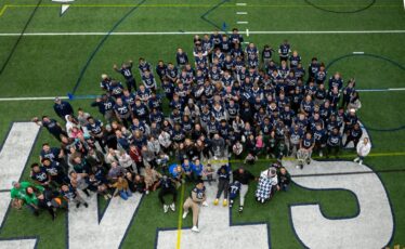 Penn State Football Team Hosts THON Explorers Program