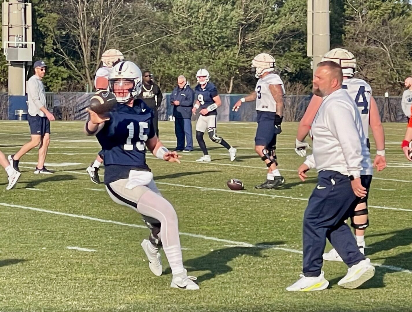10 Faces from Penn State Football’s First Day of Practice: Some Borrowed, Some New