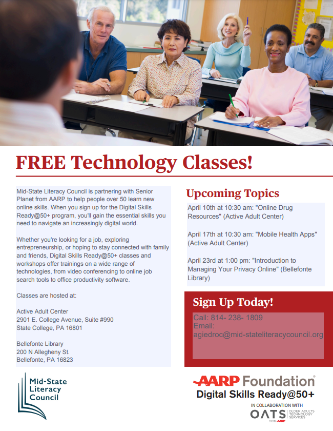 Introduction to Managing Your Privacy Online in State College, PA | Event  Calendar | StateCollege.com