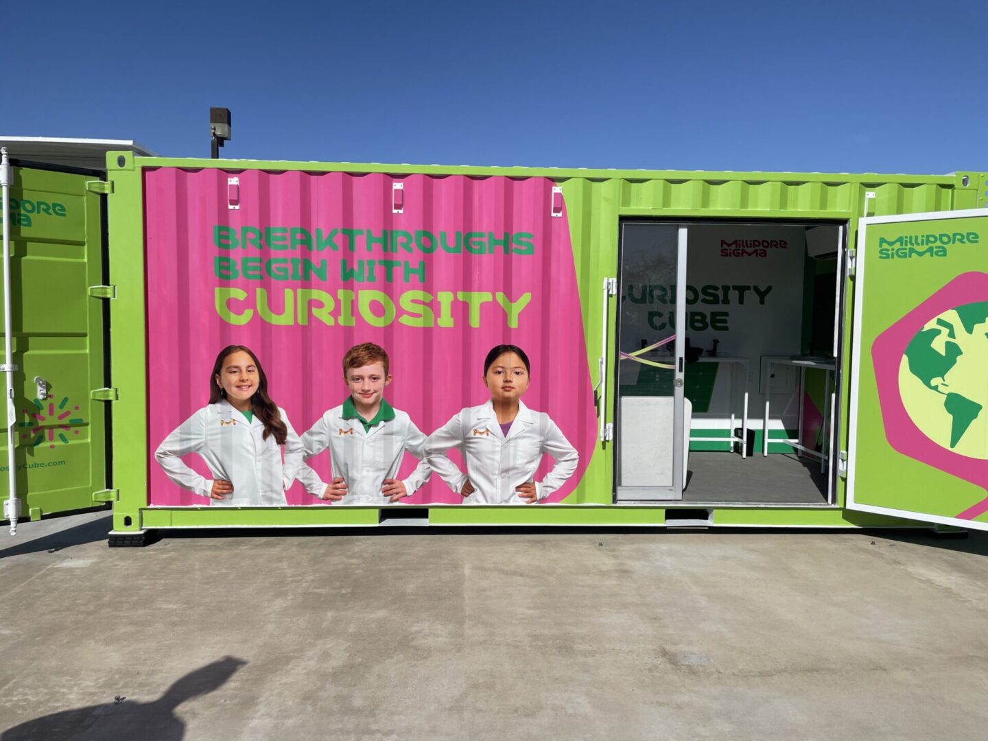 Hands-on Science Education on Wheels: MilliporeSigma’s Curiosity Cube Tours North America