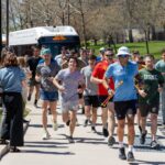 Penn State Alum Paul Johnson Rolls Through State College on Cross-Country Run