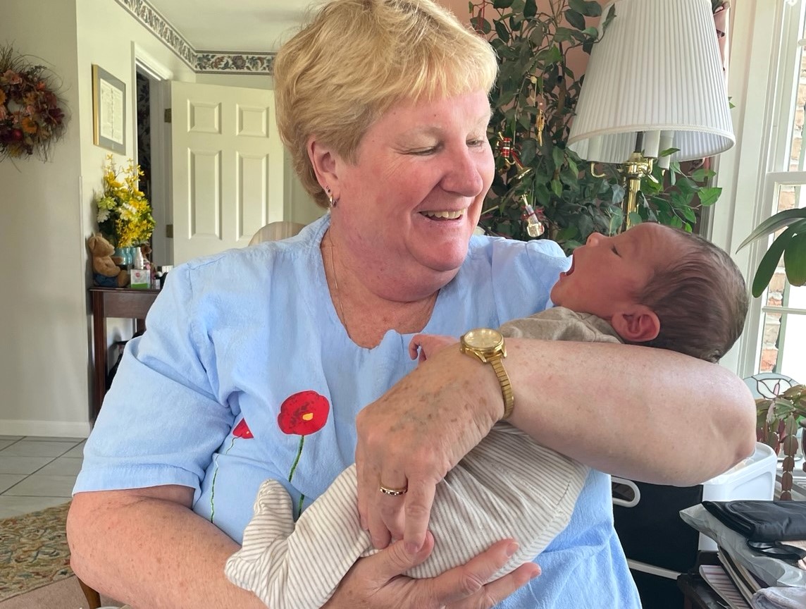 State College - 1 -- Karen Foard with baby