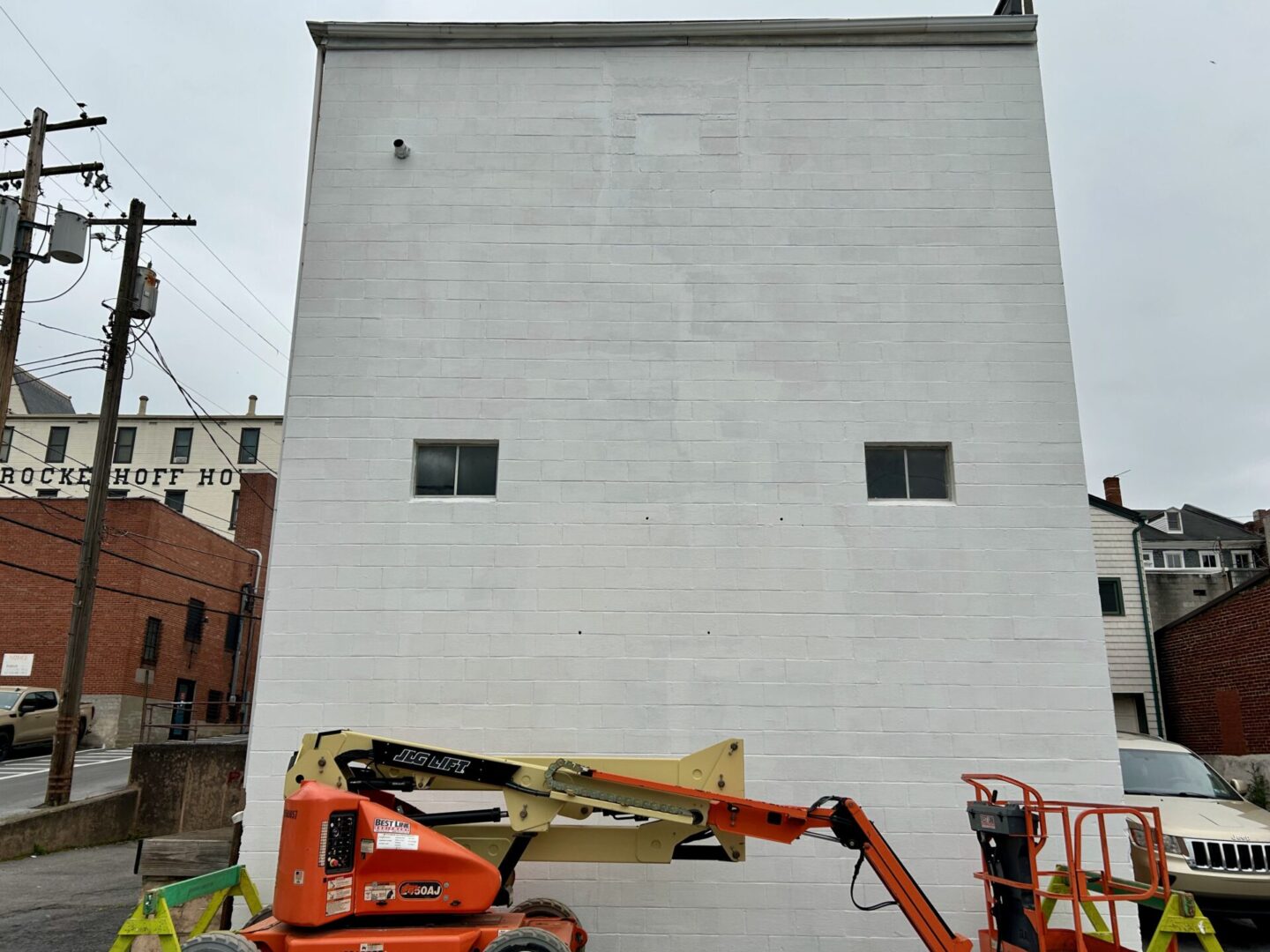 State College - 123 south allegheny street mural building 2