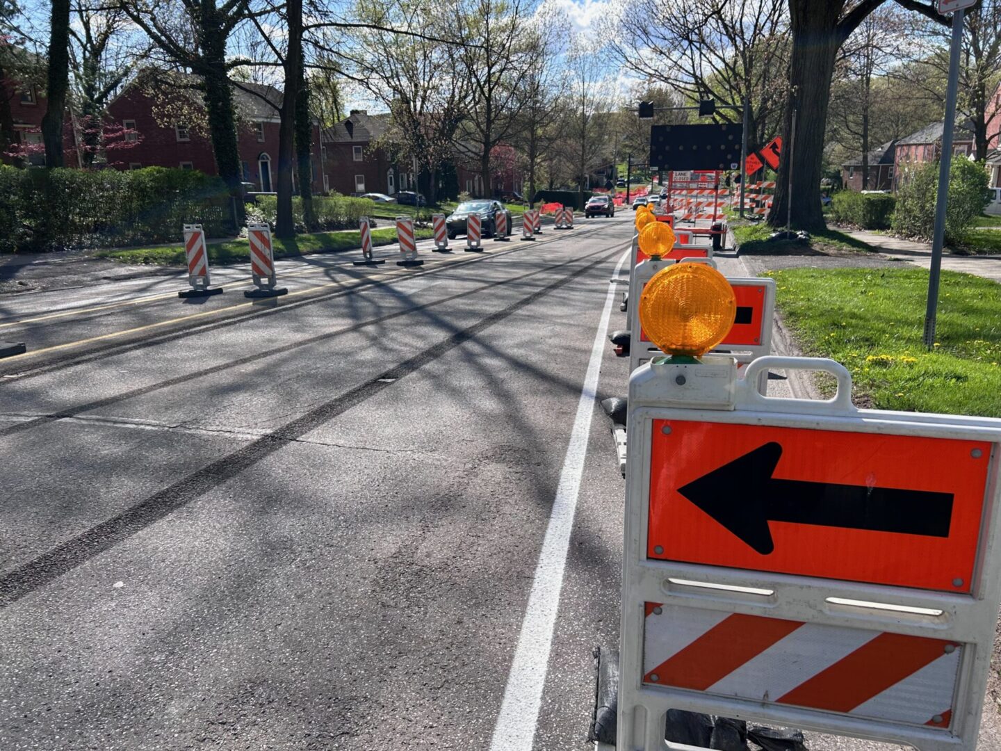 State College - atherton lane closed