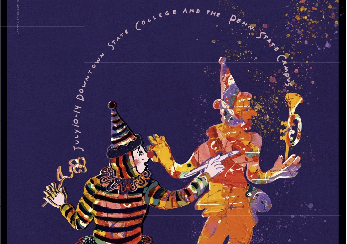 State College - Arts Fest poster 2024 crop