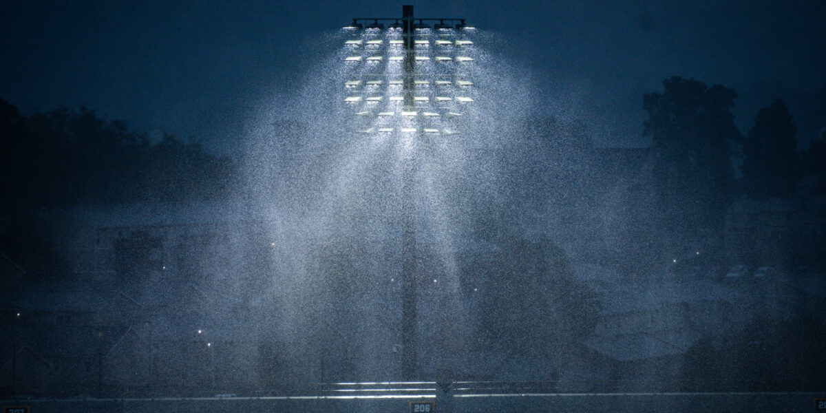 State College - OS WVU rain lightning delay Mike DeAngelis