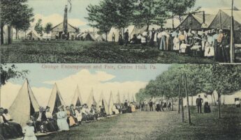 State College - grange fair postcard